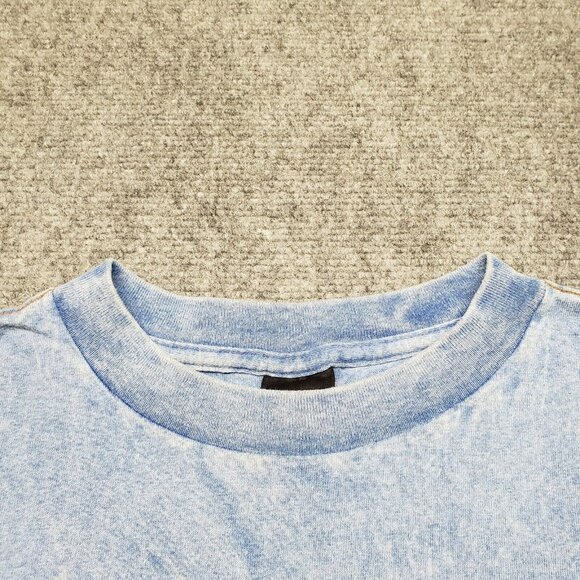 Harley Davidson Motorcycles T-Shirt Mens M Light Blue Walter Bros Peoria IL USA - Picture 4 of 9